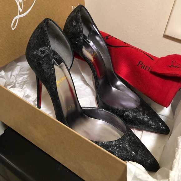 Brand new Christian Louboutin Iriza 100 Flinstar Pump Heels EU 40 | US 10 - Picture 2 of 6